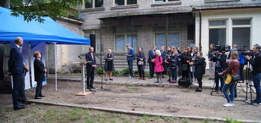 Vilnius politicians gave permission to demolish the kindergarten above the remains of Great Vilna synagogue