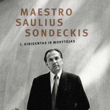 The book “Maestro Saulius Sondeckis Vol. 1, Conductor and Teacher” (Lithuanian) by Leonidas Melnikas can be purchased at the Good Will Foundation