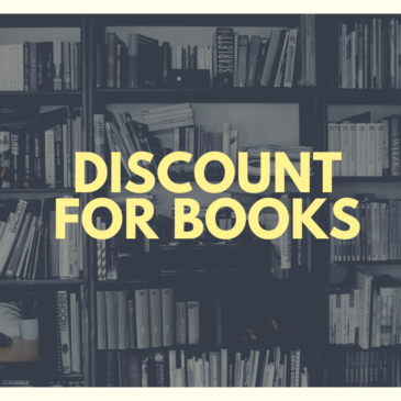 Discount for the books on the E-shop