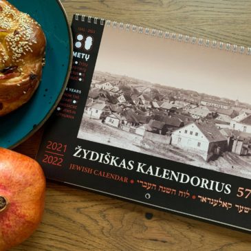 5782 Jewish Calendar 2021/2022 (English, Lithuanian) can be purchased at the Good Will Foundation