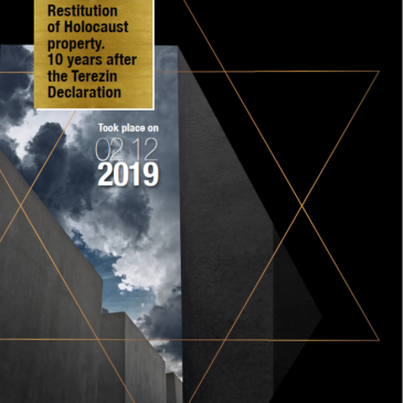 E-publication “Regional consultation: Restitution of Holocaust property. 10 years after the Terezin Declaration”