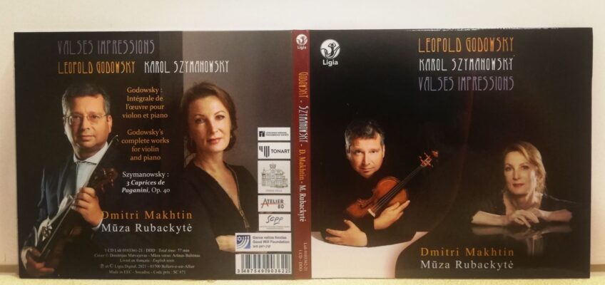 A long awaited CD: Composer Leopold Godowsky by pianist Muza Rubackyte