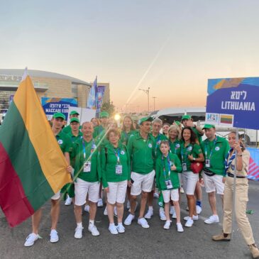Lithuanian Jews Team is participating in the Maccabiah in Israel