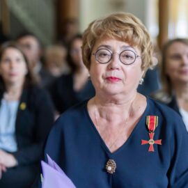 Germany Bestows Award on Faina Kukliansky on D-Day