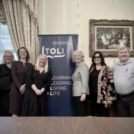 GWF administration visited TOLI in New York