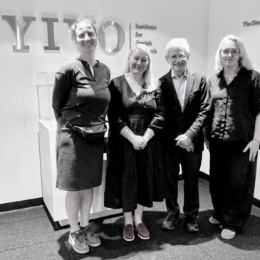 GWF administration visited YIVO in New York