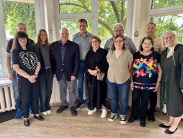 Meeting with Siauliai city Mayor and leaders of the Siauliai Jewish communities