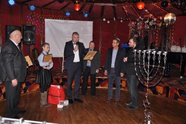Panevėžio ir Ukmergės žydų bendruomenių Chanukos šventės akimirkos