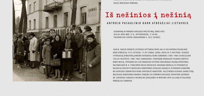 Parodos „Pabėgėliai Lietuvoje – tada ir dabar: 1939 ir 2016“ atidarymas