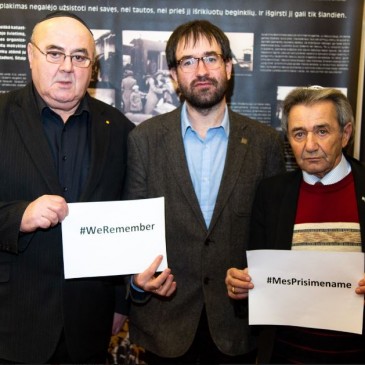 Panevėžyje paminėta Tarptautinė Holokausto aukų atminimo diena