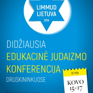 Pasižymėkite datą – Limmud Lietuva jau kovo 15-17 d.!