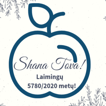 Nuoširdžiai sveikiname su Naujais metais – Rosh Ha Shana!