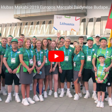 Kviečiame pamatyti Lietuvos sporto klubo Makabi filmą apie jų dalyvavimą 2019 m. Europos Maccabi žaidynėse Budapešte