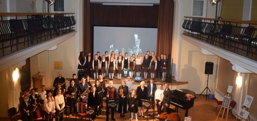 2020 spalio 11 d. vyko edukacinis koncertas „Diena Vilniuje“