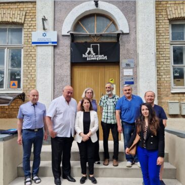 Panevėžio žydų bendruomenę aplankė Izraelio ambasadorė Lietuvoje