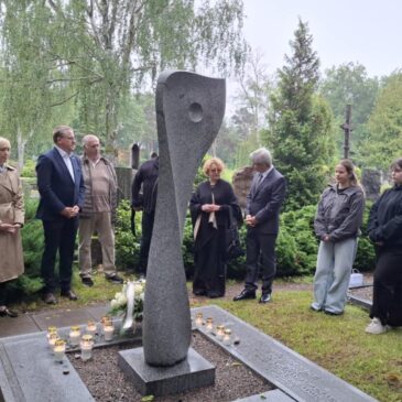 Palangoje pagerbtos pirmosios žydų žudynių aukos