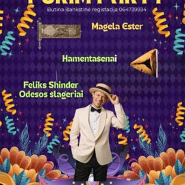 Klaipėdos žydų bendruomenė kviečia į Purim šventę