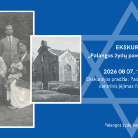 Palangos žydų bendruomenė kviečia į ekskursiją „Palangos žydų paveldo pėdsakais“